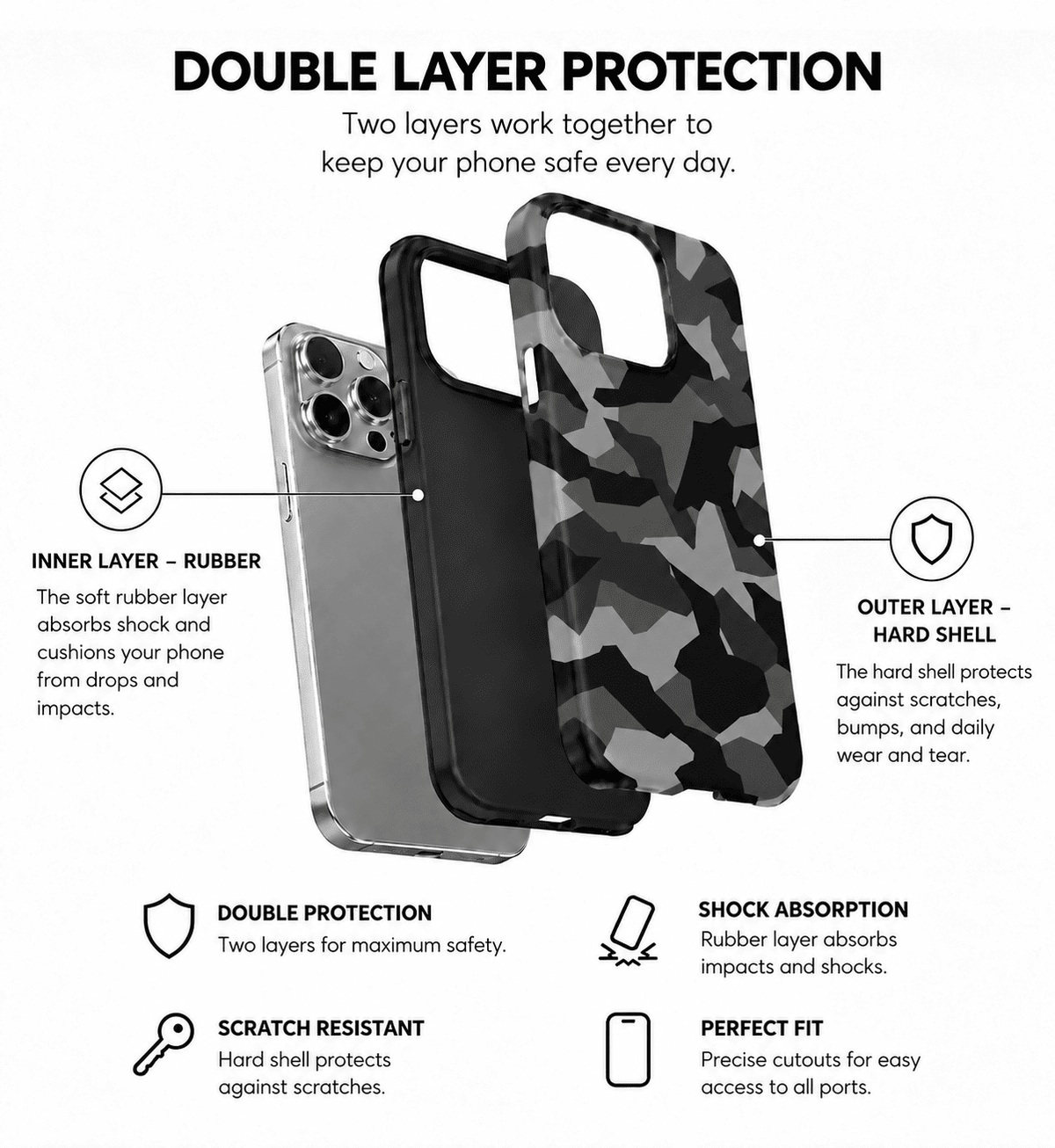 black Urban Camo